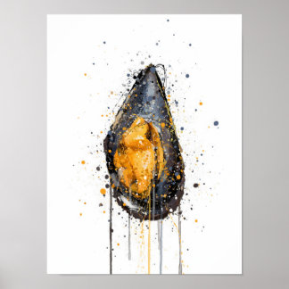 Mussel Poster