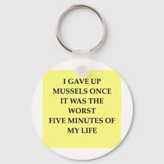 MUSSELS.jpg Keychain