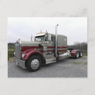Musser's Kenworth W900A Postcard