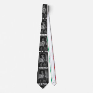 Mussolini with Italian Flag Tie