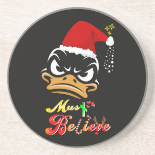 Must Believe Christmas Coaster