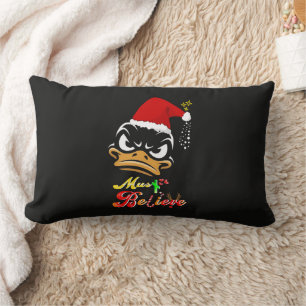 Must Believe Christmas Lumbar Pillow