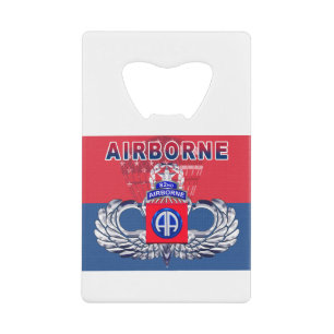 “Must Have” 82nd Airborne Division Credit Card Bottle Opener