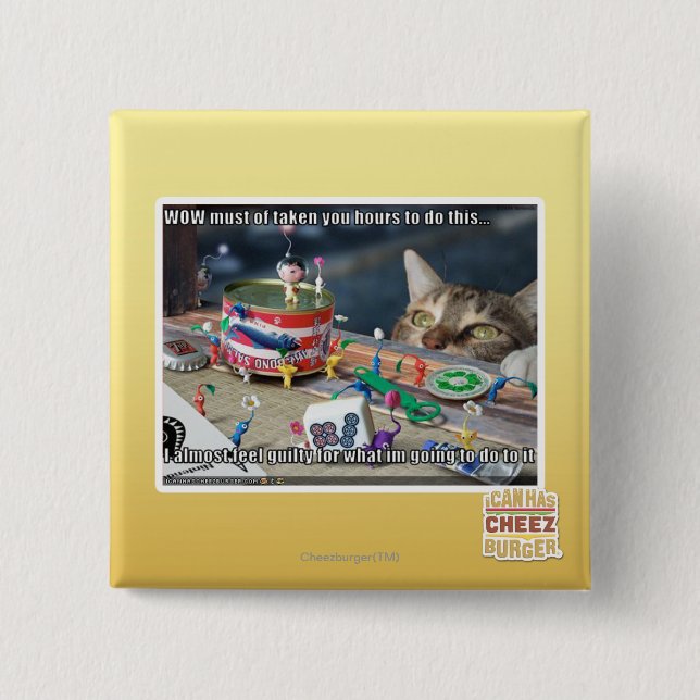 Must have take hours 2 inch square button (Front)