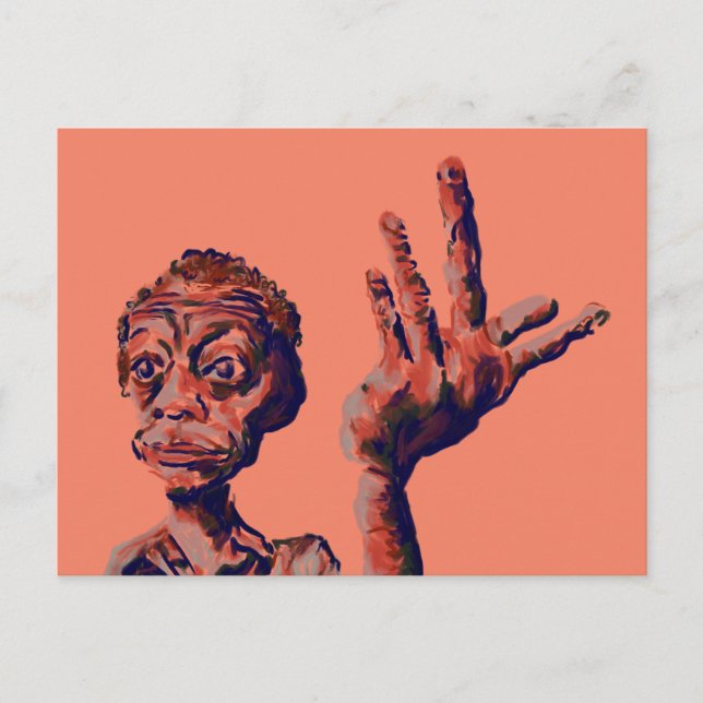 must i wait postcard (Front)