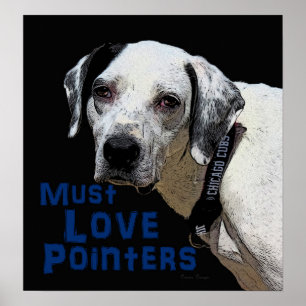 Must Love Pointers- Apolo Poster