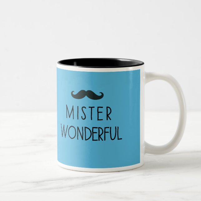 Mustache Mister Merveilleuse mug (Droit)