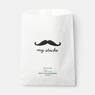 Mustache My Stache first birthday party Favour Bag