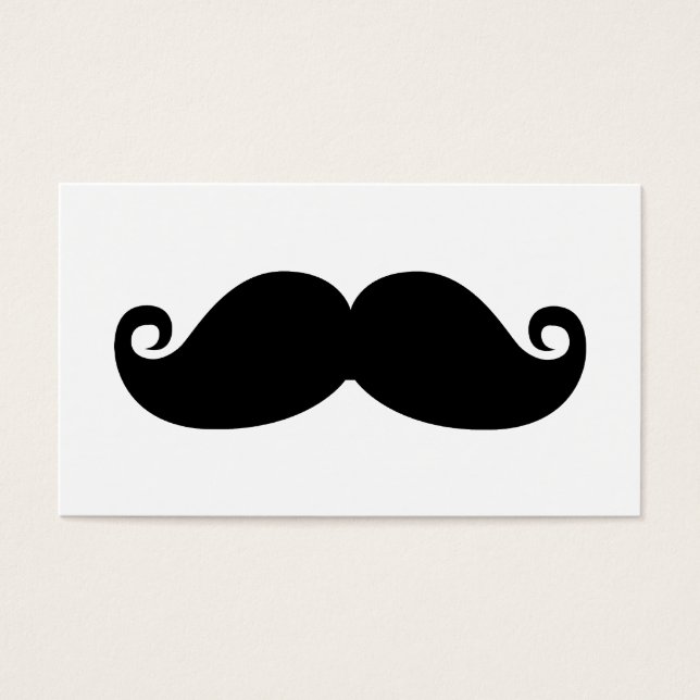 Mustache noire de Funny (Devant)