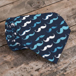 Mustache Pattern Necktie Tie<br><div class="desc">This stylish necktie features a playful mustache pattern,  making it a unique and memorable accessory for any dapper gentleman. Perfect for adding a touch of personality to your everyday look or as a thoughtful gift for the men in your life.</div>