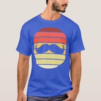 Mustache Retro Style Vintage 10 T-Shirt