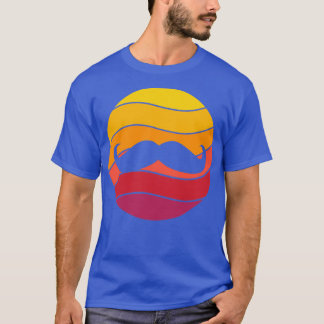 Mustache Retro Style Vintage 9 T-Shirt