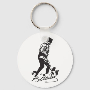 Mustafa Kemal Ataturk Keychain