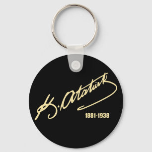 Mustafa Kemal Ataturk Keychain