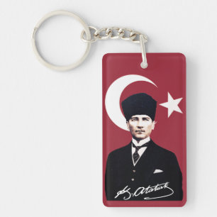 Mustafa Kemal Atatürk Keychain