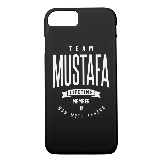 Mustafa Personalized Name Birthday Gift Case-Mate iPhone Case (Back)