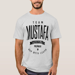 Mustafa Personalized Name Birthday Gift T-Shirt