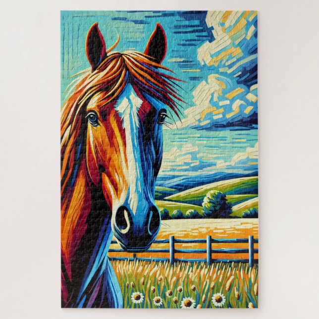Mustang 1000 Piece Puzzle (Vertical)
