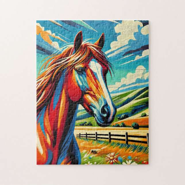 Mustang 250 Piece Puzzle (Vertical)
