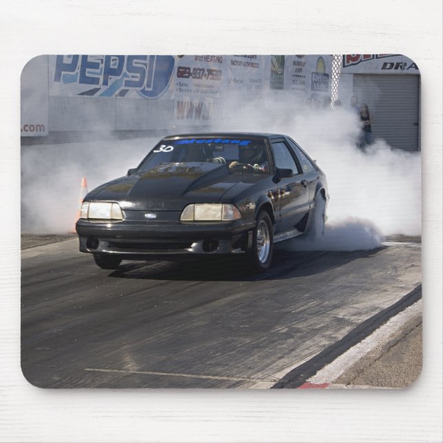 Mustang Burn-Out Mousepad (Front)