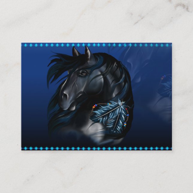 Mustang Business Card (Front)