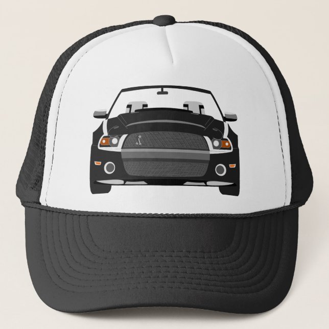 Mustang Car Trucker Hat (Front)