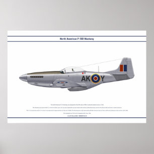 Mustang GB 213 Sqn 1 Poster