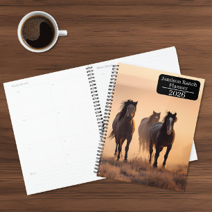 Mustang Herd Calendar Planner