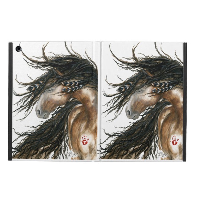 Mustang Horse by BiHrLe iPad air Cover (Outside)
