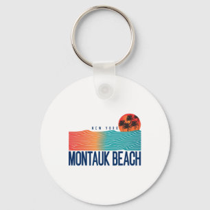 Mustang Island State Park Texas Men Surfing Women Keychain