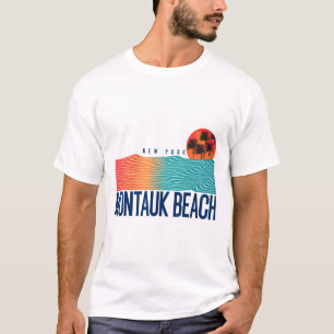 Mustang Island State Park Texas Men Surfing Women T-Shirt