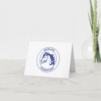 Mustang Note Card