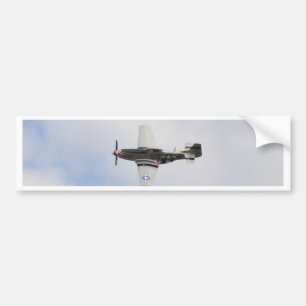 Mustang P51 Bumper Sticker