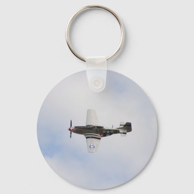 Mustang P51 Keychain (Front)
