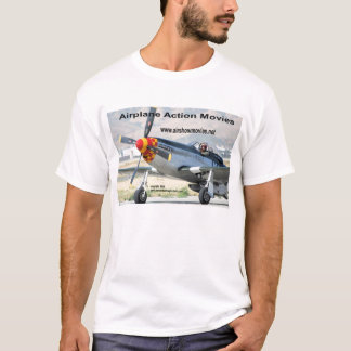 Mustang P-51 et T-shirt des hommes zéro de