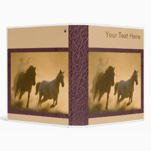 Mustang Roundup binder