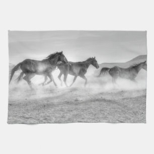 Mustang Run Kitchen Towel