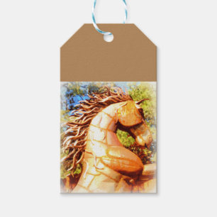 mustang stallion gift tags
