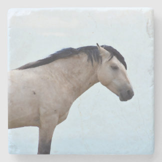 Mustang Stallions (4) - Marble Stone Coaster