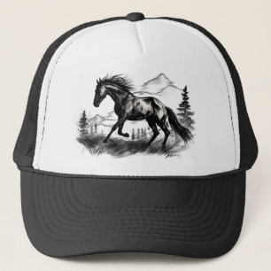 MUSTANG TRUCKER HAT