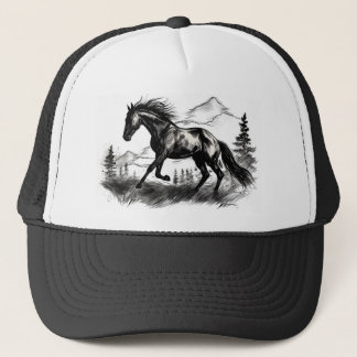 MUSTANG TRUCKER HAT