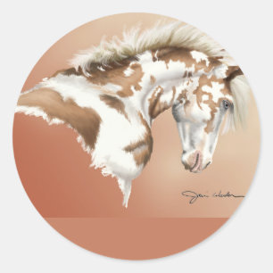 Mustang Wild Xtend Classic Round Sticker