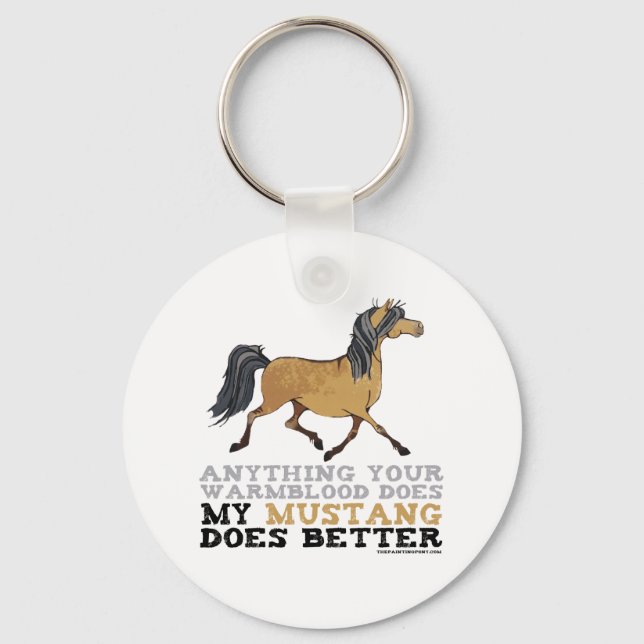 Mustangs Do It Better Keychain (Front)