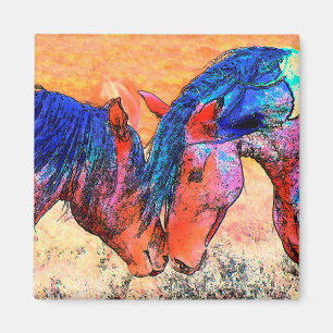 Mustangs Magnet
