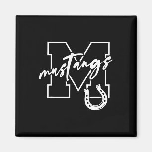 Mustangs  magnet