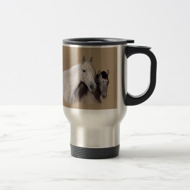 Mustangs Sally and Wilson Mug (Right)