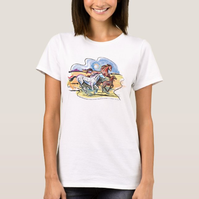 Mustangs T-Shirt (Front)