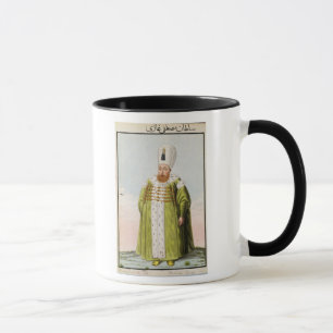 Mustapha I (1591-1639) Sultan 1617-18, 1622-23, fr Mug