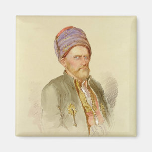 Mustapha - Moslem from Batum, c.1852 Magnet