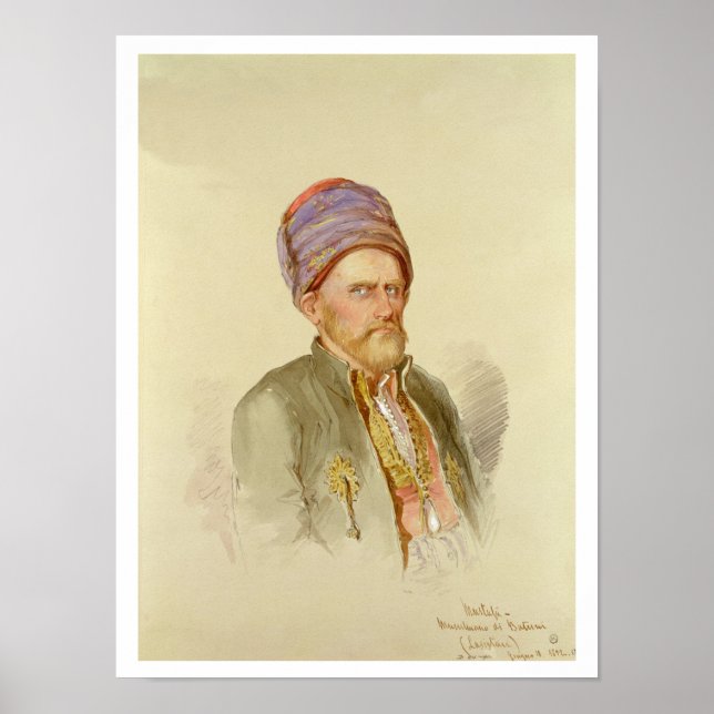Mustapha - Muslim from Batum, c.1852 Poster (Front)